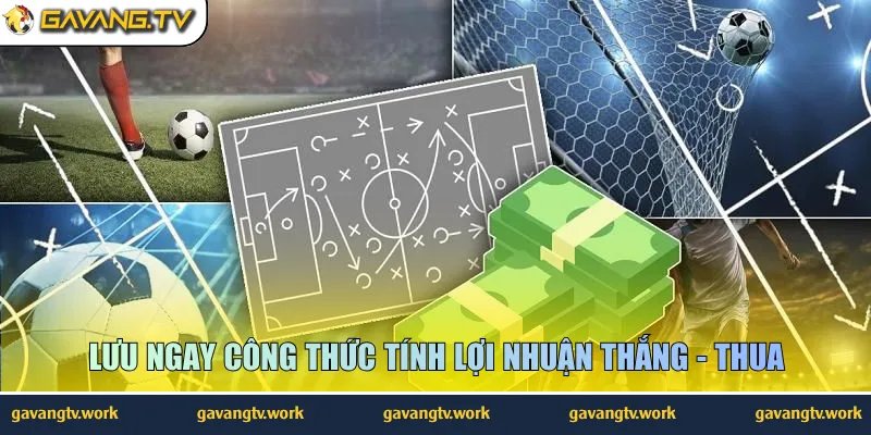 Lưu ngay công thức tính lợi nhuận thắng - thua
