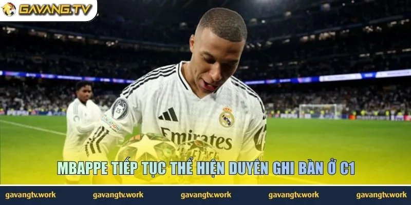 Mbappe tiếp tục thể hiện duyên ghi bàn ở C1