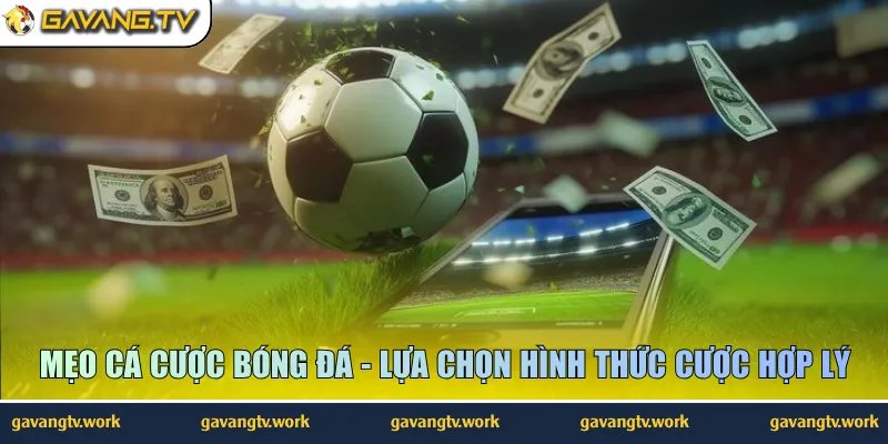 Mẹo cá cược bóng đá - Lựa chọn hình thức cược hợp lý