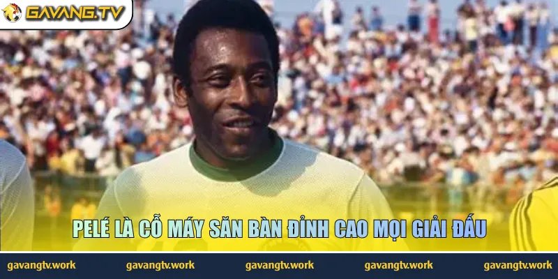 Pelé là cỗ máy săn bàn đỉnh cao mọi giải đấu