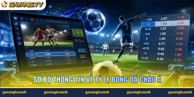 Sơ bộ thông tin về tỷ lệ bóng đá châu Á